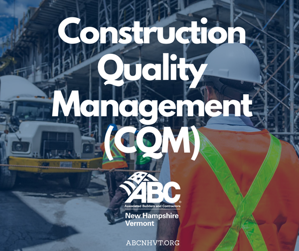 Construction Quality Management (CQM)